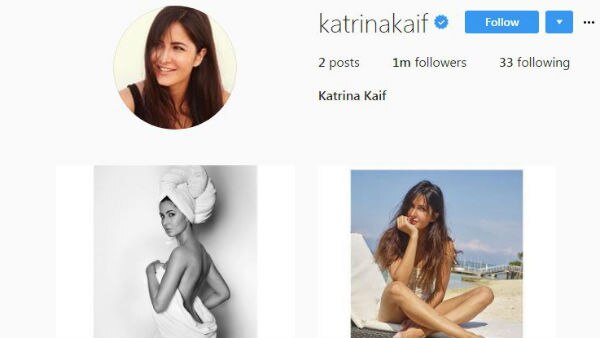WOAH! Katrina Kaif debuts on Instagram & scores ONE MILLION followers in just 24 hours!  WOAH! Katrina Kaif debuts on Instagram & scores ONE MILLION followers in just 24 hours!