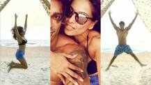CHECK OUT: Bipasha Basu & Karan Singh Grover celebrate their first WEDDING ANNIVERSARY in their own monkey styled love!