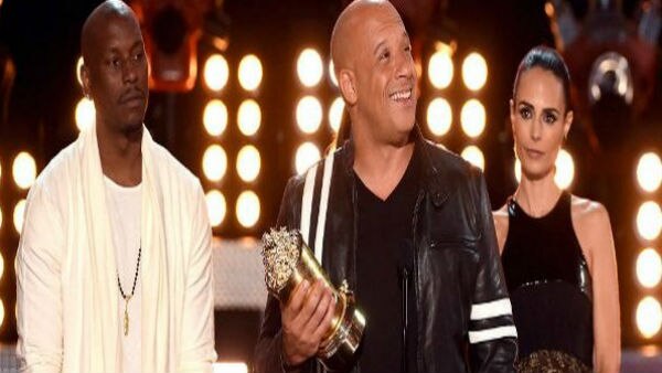 Vin Diesel honors Paul Walker while accepting MTV Generation Award! Vin Diesel honors Paul Walker while accepting MTV Generation Award!