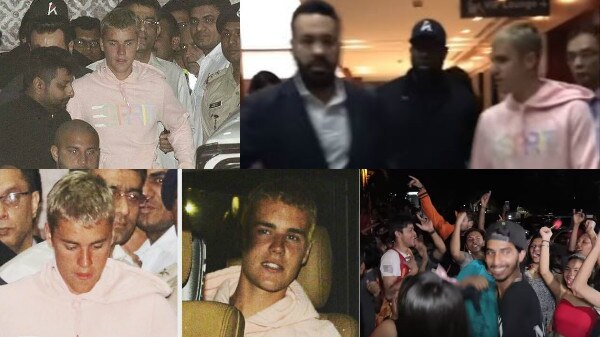 PICS AND VIDEO: Justin Bieber arrives in Mumbai for concert; CRAZY fans throng airport to catch glimpse of the POP SENSATION! PICS AND VIDEO: Justin Bieber arrives in Mumbai for concert; CRAZY fans throng airport to catch glimpse of the POP SENSATION!