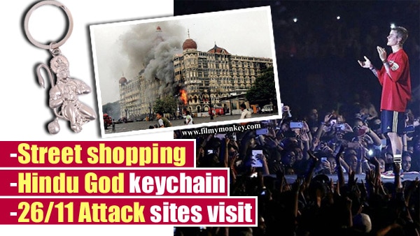 REVEALED! Justin Bieber took Hanuman keychain as gift leaving India..visited 26/11 Attack sites...did Street Shopping...MORE Exclusive DETAILS! REVEALED! Justin Bieber took Hanuman keychain as gift leaving India..visited 26/11 Attack sites...did Street Shopping...MORE Exclusive DETAILS!