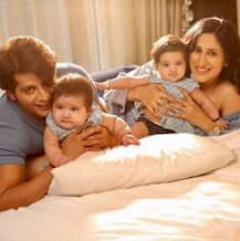 PICS: 'Naagin 2' actor Karanvir Bohra & wife's first photoshoot with twin daughters will make you go AWW!