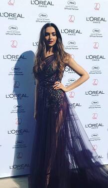 CANNES 2017: Aishwarya Rai's first look is OUT & she look absolutely GORGEOUS in her sheer green dress!