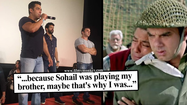 Tubelight Trailer Launch: Salman Khan felt emotionally drained shooting some scenes! Tubelight Trailer Launch: Salman Khan felt emotionally drained shooting some scenes!