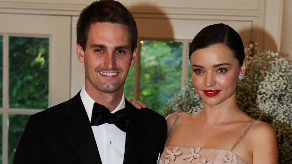 Supermodel Miranda Kerr MARRIES Snapchat CEO Evan Spiegel!  Supermodel Miranda Kerr MARRIES Snapchat CEO Evan Spiegel!