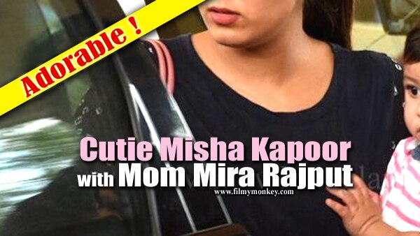 Mom Mira Rajput spotted on her return from Amritsar with adorable Misha Kapoor! Mom Mira Rajput spotted on her return from Amritsar with adorable Misha Kapoor!