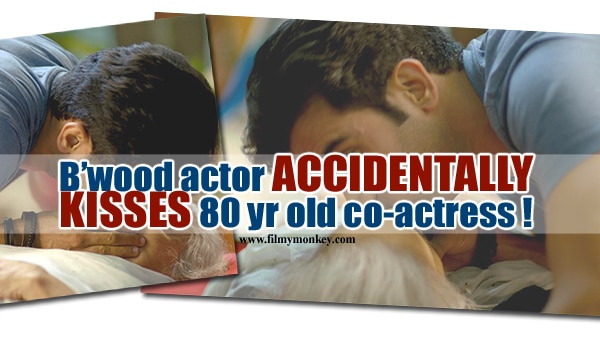 Behen Hogi Teri: Rajkummar Rao kisses 80 yr old co-actor Kamlesh Gill during CPR scene by mistake! See how she REACTED! Behen Hogi Teri: Rajkummar Rao kisses 80 yr old co-actor Kamlesh Gill during CPR scene by mistake! See how she REACTED!