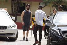 SEE PICS: Bollywood's cute couple Shahid Kapoor and Mira Rajput CLICKED post gym session!
