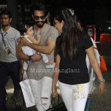 PICS: Shahid Kapoor, Mira Rajput caught CUTE & CANDID at Gym together!