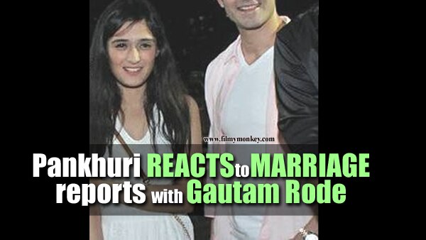 Pankhuri Awasthy and Gautam Rode to get married? Actress REACTS to reports! Pankhuri Awasthy and Gautam Rode to get married? Actress REACTS to reports!