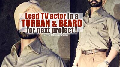 First Look Of Gautam Rode With Turban Amp Beard Playing Bhagat