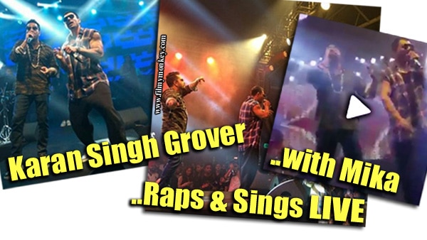 2 Shots Launch: VIDEO! Karan Singh Grover sings & raps LIVE with Mika Singh on stage at his song launch concert! 2 Shots Launch: VIDEO! Karan Singh Grover sings & raps LIVE with Mika Singh on stage at his song launch concert!