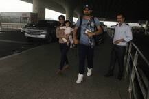 SEE PICS: Cricketer Harbhajan Singh & wife Geeta Basra's BABY GIRL Hinaya Heer looks every bit of a DOLL at the Mumbai airport!
