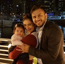 Ex Bigg Boss contestant Dimpy Ganguly pens an EMOTIONAL post as her BABY GIRL Reanna turns one; Here are AWWDORABLE PICS from her daughter's FIRST BIRTHDAY BASH!