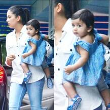 SEE PICS: Shahid Kapoor's BABY GIRL Misha looks every bit of a DOLL wrapped in her mommy Mira Rajput's arms!