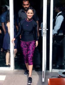 PICS: Yami Gautam works out in a swimming pool during Speedo Aqua-Fit training program launch!