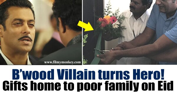 Famous Bollywood villain Prakash Raj gives house as Eid gift to poor family! Famous Bollywood villain Prakash Raj gives house as Eid gift to poor family!