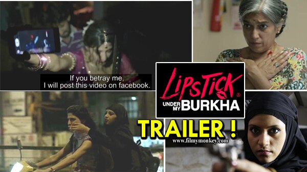 Lipstick Under My Burkha TRAILER: Konkona Sen, Ratna Pathak, TV actor Vikrant Massey go BOLD & DARING! Lipstick Under My Burkha TRAILER: Konkona Sen, Ratna Pathak, TV actor Vikrant Massey go BOLD & DARING!