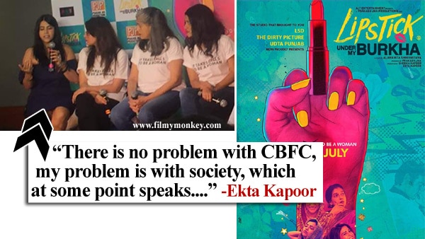 Lipstick Under My Burkha: Ekta Kapoor at trailer launch - 
