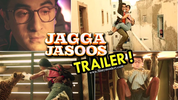 Jagga Jasoos TRAILER: Get set for adventure-filled ride with Ranbir Kapoor-Katrina Kaif! Jagga Jasoos TRAILER: Get set for adventure-filled ride with Ranbir Kapoor-Katrina Kaif!