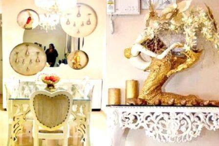 Mr. and Mrs Dahiya who shifted to their new 3bhk posh flat in Mumbai, seem to be loving every bit of it. It is said that Divyanka personally has taken a keen interest in designing her new love abode!