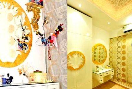 Mr. and Mrs Dahiya who shifted to their new 3bhk posh flat in Mumbai, seem to be loving every bit of it. It is said that Divyanka personally has taken a keen interest in designing her new love abode!