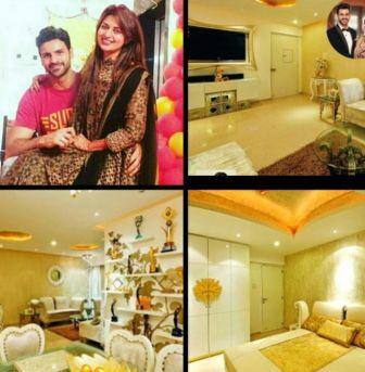 Mr. and Mrs Dahiya who shifted to their new 3bhk posh flat in Mumbai, seem to be loving every bit of it. It is said that Divyanka personally has taken a keen interest in designing her new love abode!