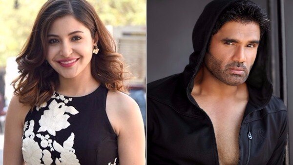 Anushka Sharma inspired by Suniel Shetty!  Anushka Sharma inspired by Suniel Shetty!