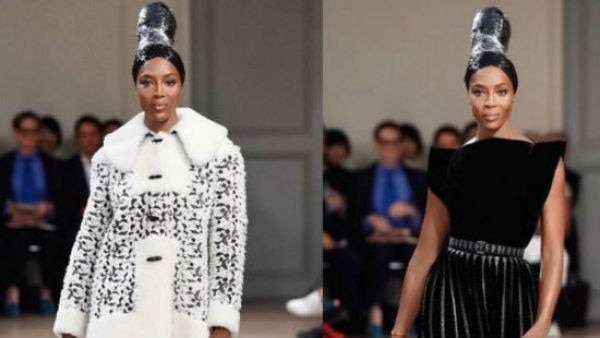 Supermodel Naomi Campbell makes a surprise appearance at Paris Haute Couture Fashion Week 2017! Supermodel Naomi Campbell makes a surprise appearance at Paris Haute Couture Fashion Week 2017!