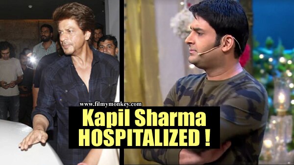 Kapil Sharma faints on TKSS sets & hospitalized; SRK returns home after shoot got cancelled! Kapil Sharma faints on TKSS sets & hospitalized; SRK returns home after shoot got cancelled!