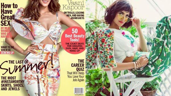 Vaani Kapoor stuns on mag cover! Vaani Kapoor stuns on mag cover!