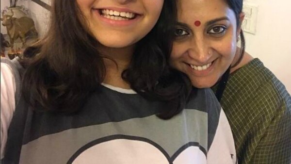 After son Zohr, Smriti Irani shares an adorable pic of daughter Zoish Irani on social media! After son Zohr, Smriti Irani shares an adorable pic of daughter Zoish Irani on social media!