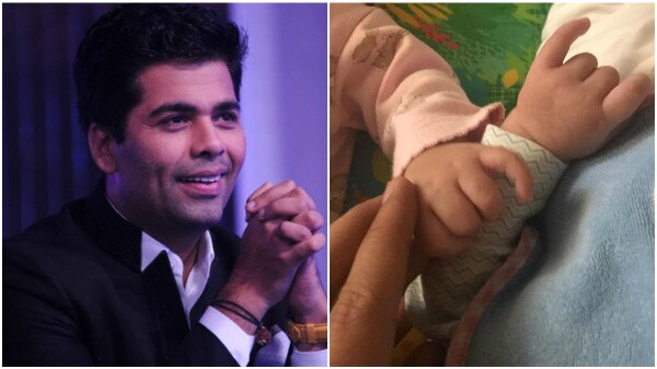 Karan Johar FINALLY shares FIRST PIC of twin babies Yash & Roohi & its ADORABLE!  Karan Johar FINALLY shares FIRST PIC of twin babies Yash & Roohi & its ADORABLE!