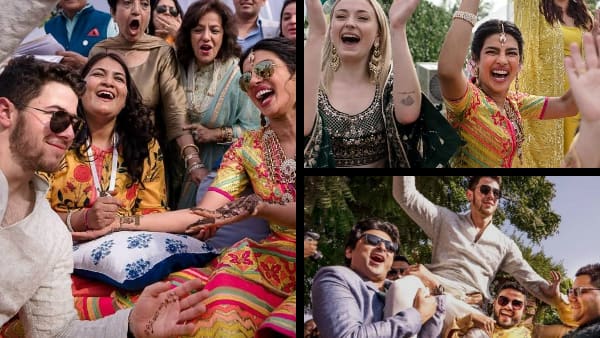Priyanka Nick Wedding: The FIRST OFFICIAL PICS from couple's Mehendi ceremony are OUT! Priyanka Nick Wedding: The FIRST OFFICIAL PICS from couple's Mehendi ceremony are OUT!