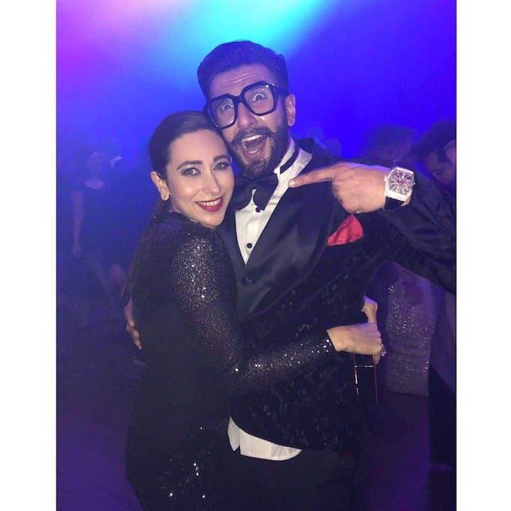Kareena with Ranveer and lolo captioned this adorable pic -