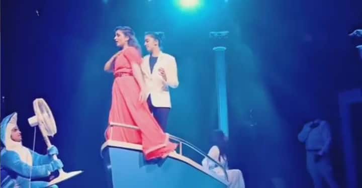 Cousin Parineeti performing at Mimi didi'd sangeet ceremony. (Photo: Instagram)