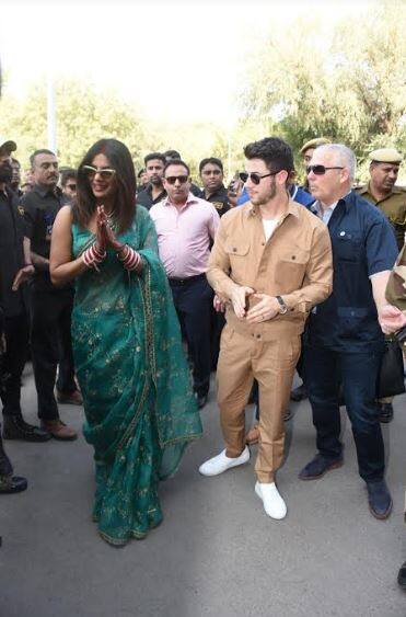Priyanka and Nick have left for Delhi, where they will host a wedding reception on December 4. (Source- Manav Manglani)