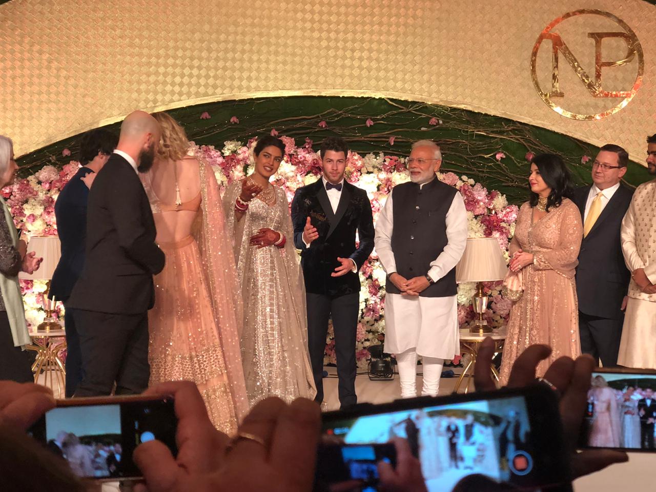 Priyanka Chopra-Nick Jonas Wedding Reception PICS: Newlyweds look made for each other at their GRAND BASH in Mumbai!