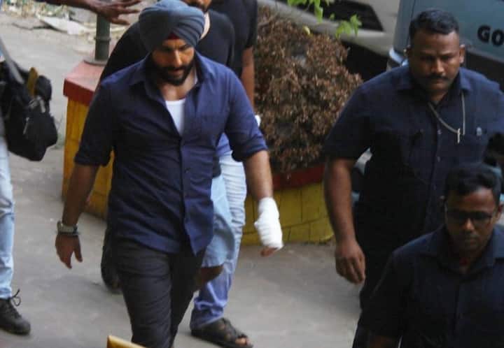 Saif Ali Khan on the sets of 'Sacred Games 2' in Mumbai ()