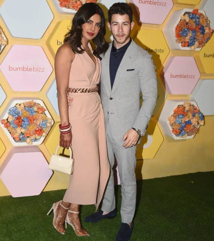 Nickyanka hosted their first wedding reception in Delhi last night i.e. 4th December in Taj Palace hotel which was also attended by Prime Minister Narendra Modi.