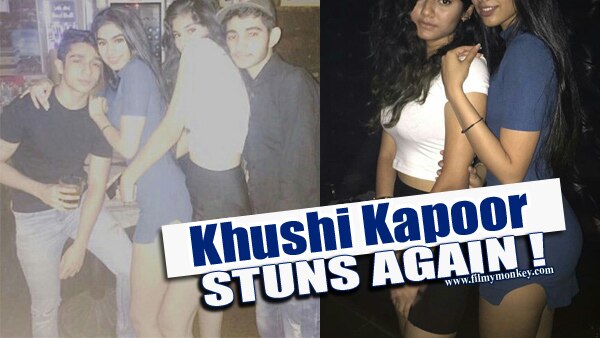 PICS: Sridevi’s daughter Khushi Kapoor STUNS in the new party pictures with friends; Sports a thigh slit mini dress! PICS: Sridevi’s daughter Khushi Kapoor STUNS in the new party pictures with friends; Sports a thigh slit mini dress!
