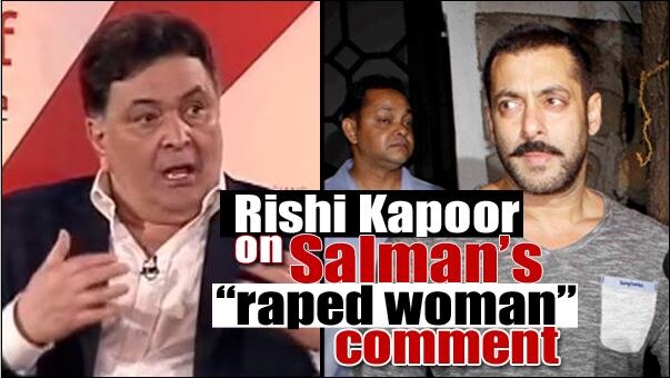 Raped Woman CONTROVERSY: Rishi Kapoor talks on Salman Khan’s comment, “we sometimes say, raped yaar…”! WATCH! Raped Woman CONTROVERSY: Rishi Kapoor talks on Salman Khan’s comment, “we sometimes say, raped yaar…”! WATCH!