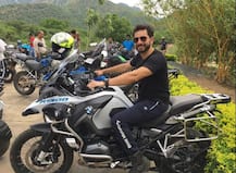 Siddhant Karnick aka Ranaji from ‘Ek Tha Raja…’ zooms off to a vacation on his classy bike!