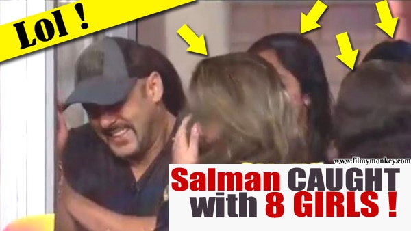 Awww! WATCH: Salman Khan CAUGHT in a telephone booth with 8 HOT GIRLS; Superstar couldn’t stop BLUSHING! Awww! WATCH: Salman Khan CAUGHT in a telephone booth with 8 HOT GIRLS; Superstar couldn’t stop BLUSHING!