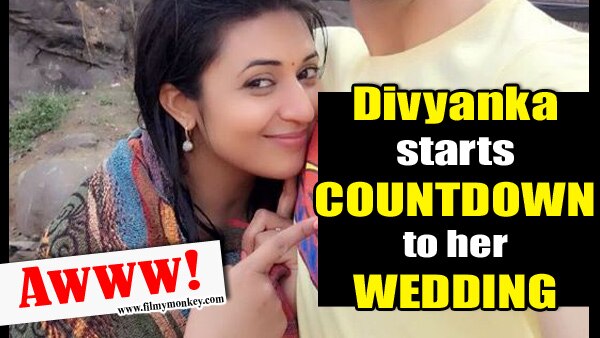 DIVEK WEDDING: Awww! Divyanka Tripathi starts the COUNTDOWN to her Marriage with this ADORABLE PICTURE! DIVEK WEDDING: Awww! Divyanka Tripathi starts the COUNTDOWN to her Marriage with this ADORABLE PICTURE!