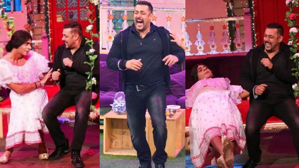 WATCH: Salman Khan laughs his heart out on ‘The Kapil Sharma Show’, courtesy Sunil Grover! PICS & VIDEO INSIDE! WATCH: Salman Khan laughs his heart out on ‘The Kapil Sharma Show’, courtesy Sunil Grover! PICS & VIDEO INSIDE!