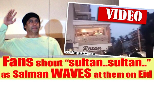 PICS & VIDEO! Fans go “Sultan…sultan..” when Salman Khan Waves at fans waiting for him for hours! PICS & VIDEO! Fans go “Sultan…sultan..” when Salman Khan Waves at fans waiting for him for hours!