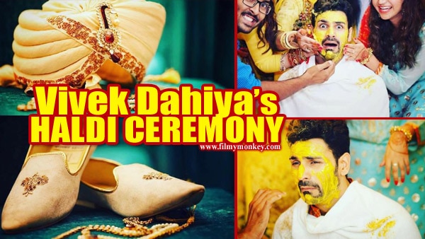 DIVEK WEDDING: Vivek Dahiya looks SUPER ADORABLE on his HALDI; Cute and Funny PICS! DIVEK WEDDING: Vivek Dahiya looks SUPER ADORABLE on his HALDI; Cute and Funny PICS!