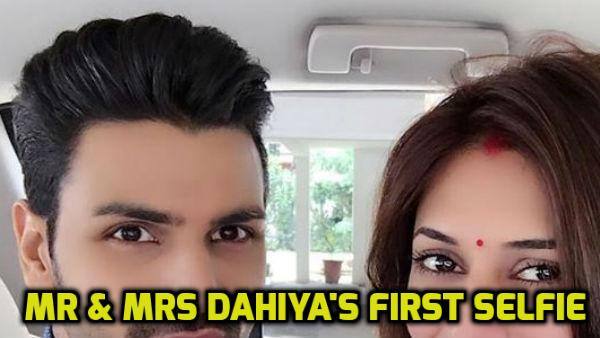 CHECK OUT: Divyanka Tripathi’s FIRST SELFIE with hubby Vivek Dahiya post wedding! CHECK OUT: Divyanka Tripathi’s FIRST SELFIE with hubby Vivek Dahiya post wedding!