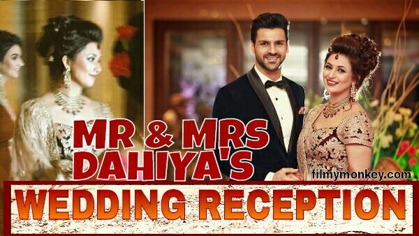 Divyanka-Vivek WEDDING RECEPTION: Mr and mrs Dahiya DAZZLE together in Chandigarh; SEE PICS! Divyanka-Vivek WEDDING RECEPTION: Mr and mrs Dahiya DAZZLE together in Chandigarh; SEE PICS!